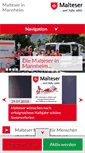 Mobile Screenshot of malteser-mannheim.de